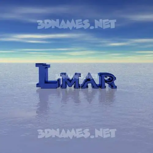 lmar in Horizon style - 3D name wallpaper lmar in Horizon style - 3D name wallpaper