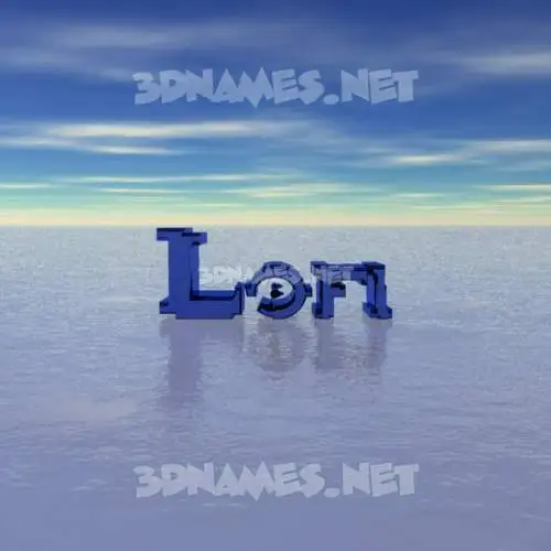 lofi in Horizon style - 3D name wallpaper lofi in Horizon style - 3D name wallpaper