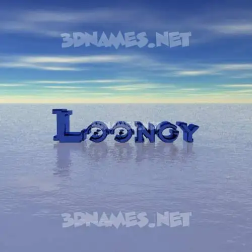 loongy in Horizon style - 3D name wallpaper loongy in Horizon style - 3D name wallpaper