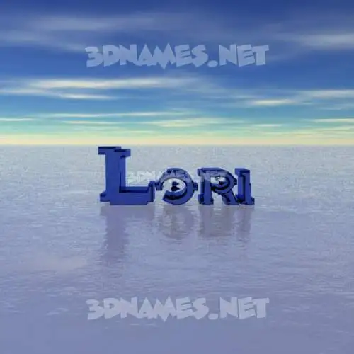 lori in Horizon style - 3D name wallpaper lori in Horizon style - 3D name wallpaper