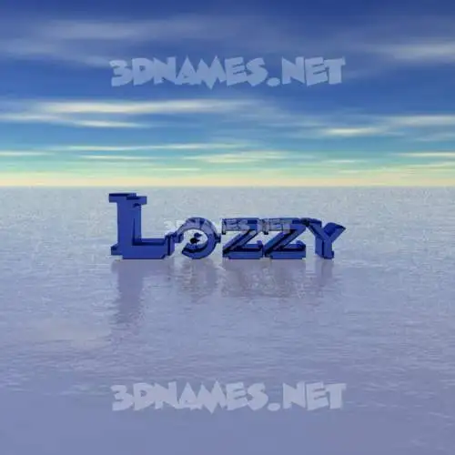 lozzy in Horizon style - 3D name wallpaper lozzy in Horizon style - 3D name wallpaper