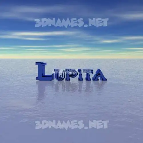 lupita in Horizon style - 3D name wallpaper lupita in Horizon style - 3D name wallpaper