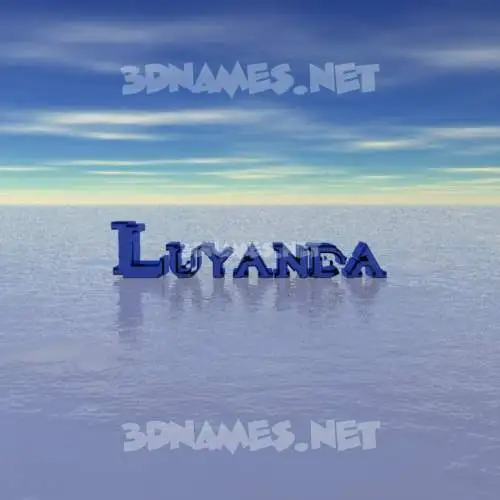 luyanda in Horizon style - 3D name wallpaper luyanda in Horizon style - 3D name wallpaper