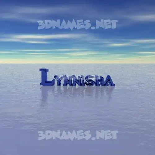 lynnisha in Horizon style - 3D name wallpaper lynnisha in Horizon style - 3D name wallpaper