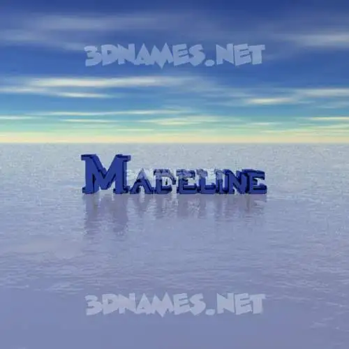 madeline in Horizon style - 3D name wallpaper madeline in Horizon style - 3D name wallpaper