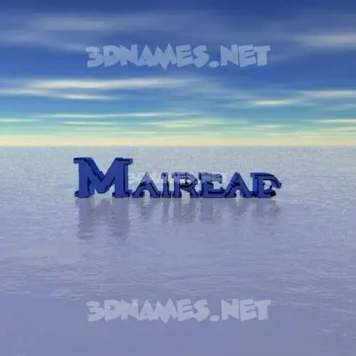 mairead in Horizon style - 3D name wallpaper