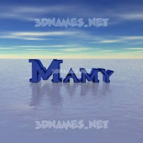 mamy in Horizon style - 3D name wallpaper mamy in Horizon style - 3D name wallpaper