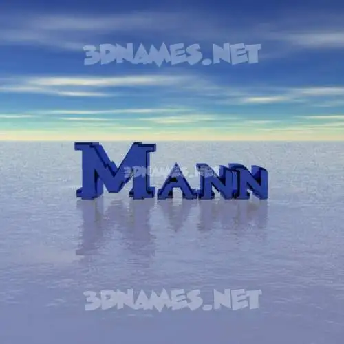 mann in Horizon style - 3D name wallpaper mann in Horizon style - 3D name wallpaper