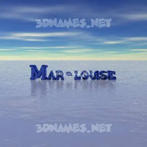 mar-louise in Horizon style - 3D name wallpaper mar-louise in Horizon style - 3D name wallpaper