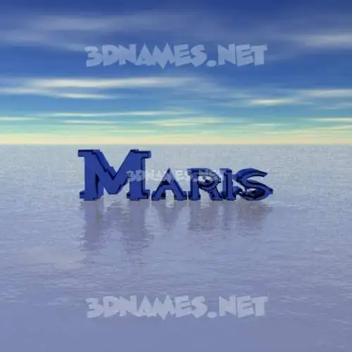 maris in Horizon style - 3D name wallpaper maris in Horizon style - 3D name wallpaper