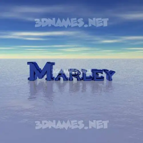 marley in Horizon style - 3D name wallpaper marley in Horizon style - 3D name wallpaper