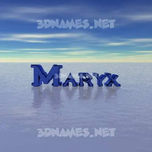 maryx in Horizon style - 3D name wallpaper maryx in Horizon style - 3D name wallpaper
