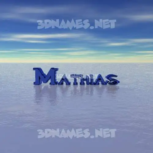 mathias in Horizon style - 3D name wallpaper mathias in Horizon style - 3D name wallpaper