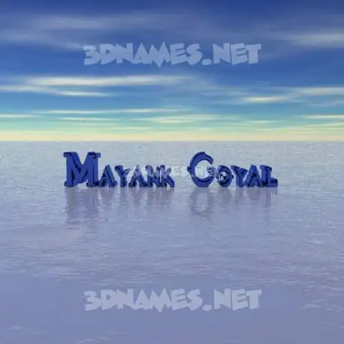 mayank goyal in Horizon style - 3D name wallpaper mayank goyal in Horizon style - 3D name wallpaper