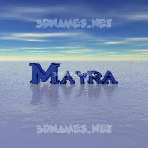 mayra in Horizon style - 3D name wallpaper mayra in Horizon style - 3D name wallpaper