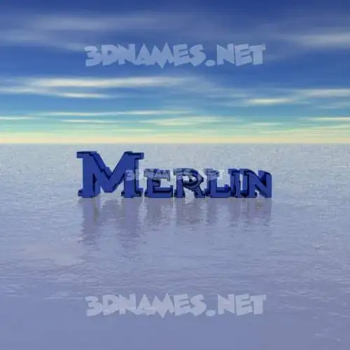 merlin in Horizon style - 3D name wallpaper merlin in Horizon style - 3D name wallpaper