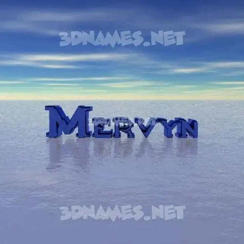mervyn in Horizon style - 3D name wallpaper mervyn in Horizon style - 3D name wallpaper