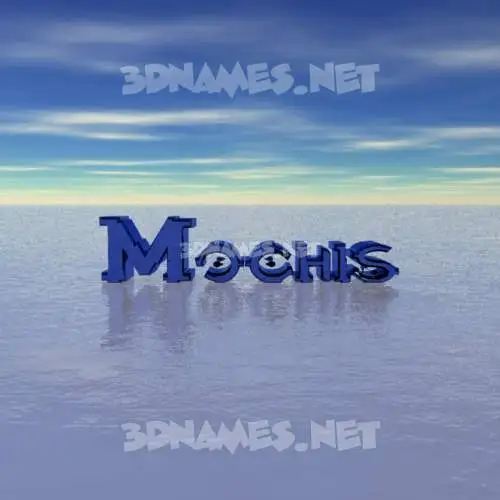 mochis in Horizon style - 3D name wallpaper mochis in Horizon style - 3D name wallpaper