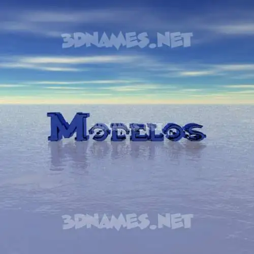 modelos in Horizon style - 3D name wallpaper modelos in Horizon style - 3D name wallpaper