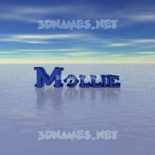 mollie in Horizon style - 3D name wallpaper mollie in Horizon style - 3D name wallpaper