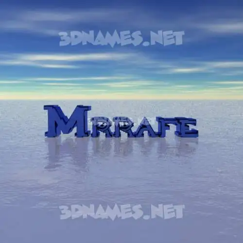 mrrafe in Horizon style - 3D name wallpaper mrrafe in Horizon style - 3D name wallpaper