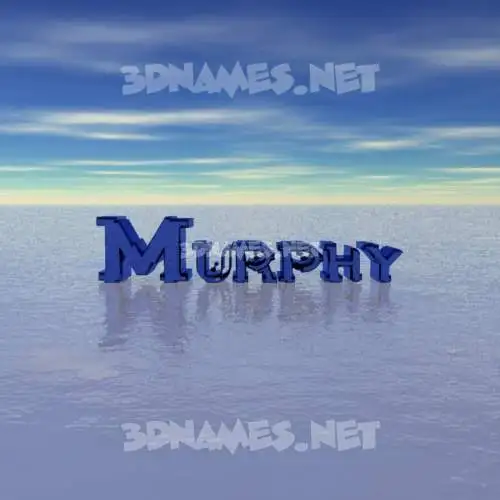 murphy in Horizon style - 3D name wallpaper murphy in Horizon style - 3D name wallpaper
