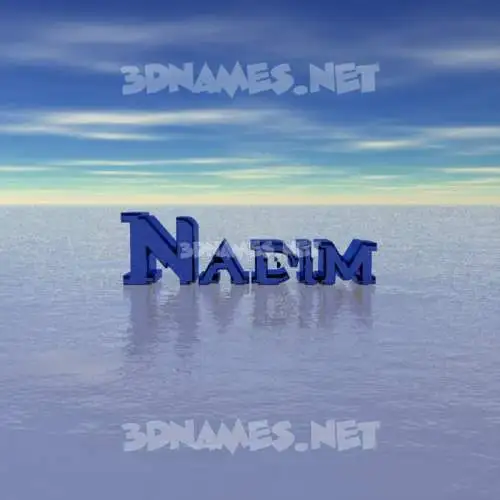 nadim in Horizon style - 3D name wallpaper nadim in Horizon style - 3D name wallpaper