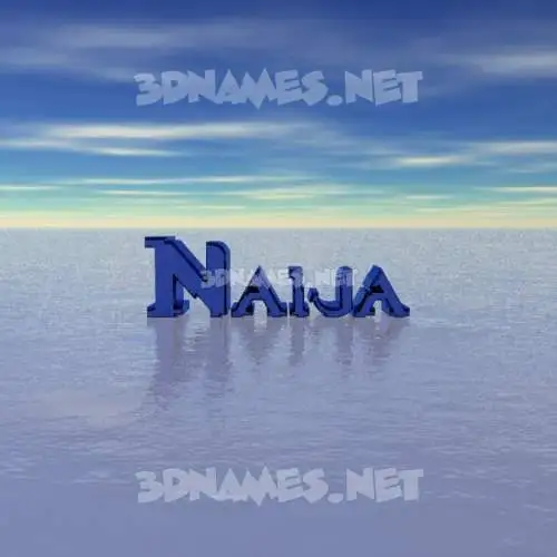 naija in Horizon style - 3D name wallpaper naija in Horizon style - 3D name wallpaper