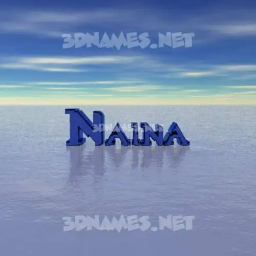 naina in Horizon style - 3D name wallpaper naina in Horizon style - 3D name wallpaper