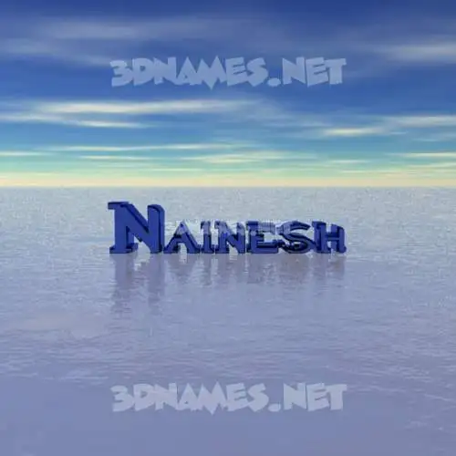 nainesh in Horizon style - 3D name wallpaper nainesh in Horizon style - 3D name wallpaper