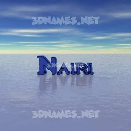 nairi in Horizon style - 3D name wallpaper nairi in Horizon style - 3D name wallpaper