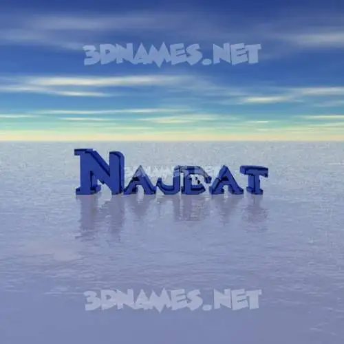 najdat in Horizon style - 3D name wallpaper najdat in Horizon style - 3D name wallpaper