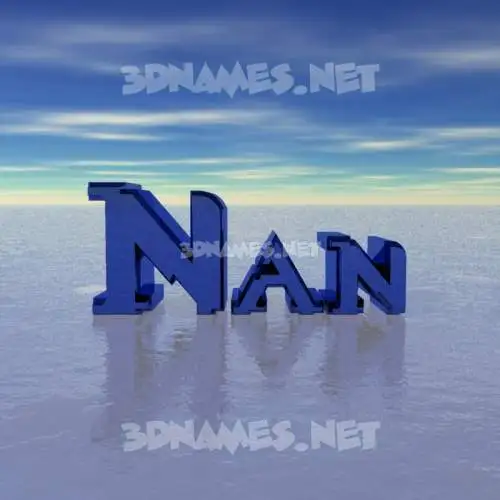 nan in Horizon style - 3D name wallpaper nan in Horizon style - 3D name wallpaper