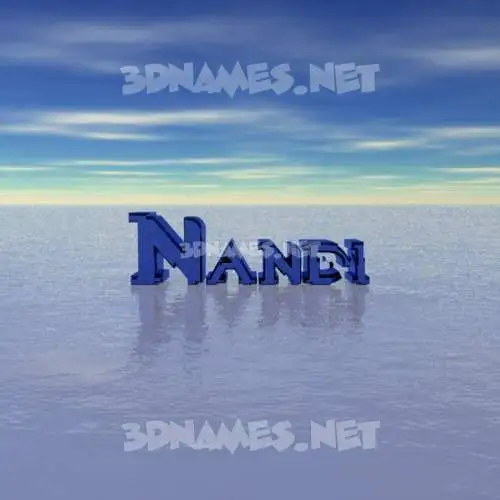 nandi in Horizon style - 3D name wallpaper nandi in Horizon style - 3D name wallpaper