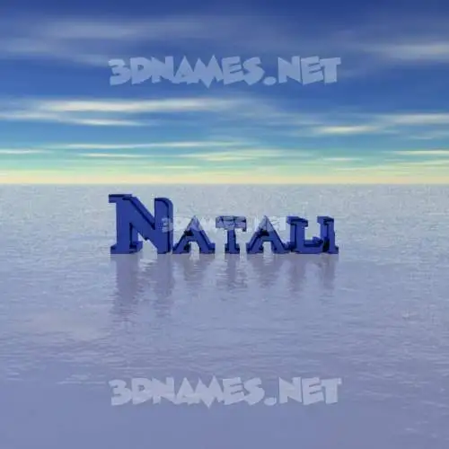 natali in Horizon style - 3D name wallpaper natali in Horizon style - 3D name wallpaper