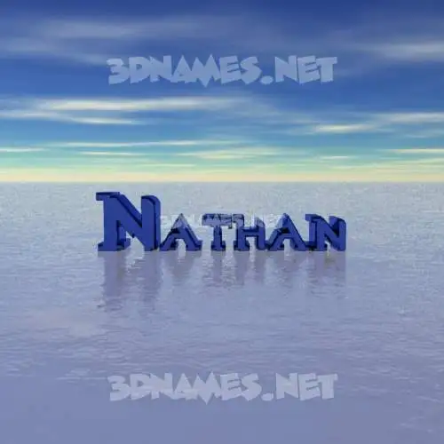 nathan in Horizon style - 3D name wallpaper nathan in Horizon style - 3D name wallpaper