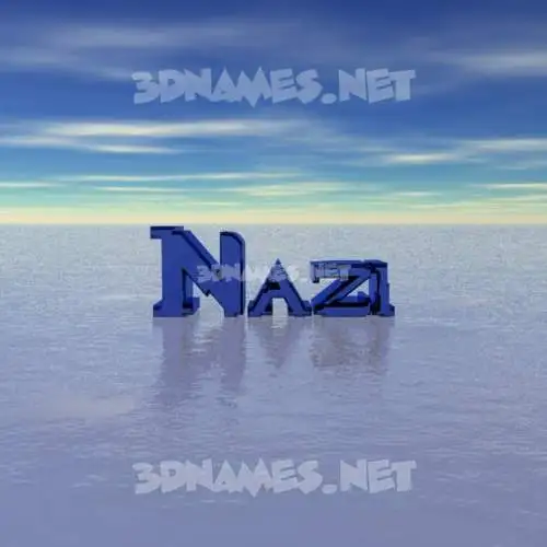 nazi in Horizon style - 3D name wallpaper nazi in Horizon style - 3D name wallpaper
