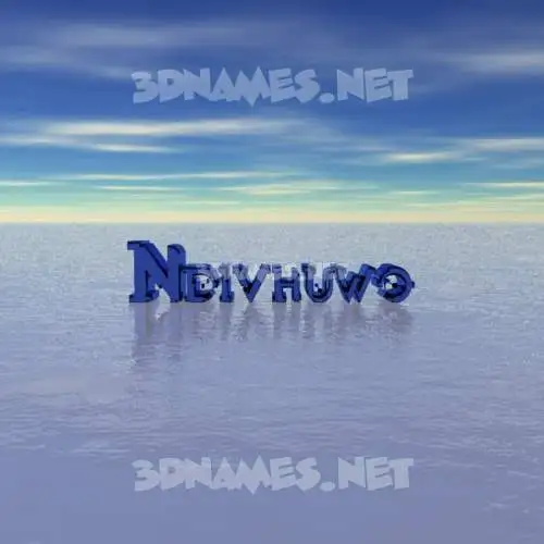 ndivhuwo in Horizon style - 3D name wallpaper