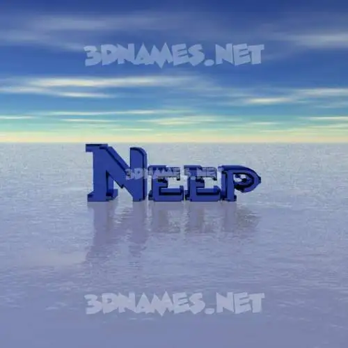 neep in Horizon style - 3D name wallpaper neep in Horizon style - 3D name wallpaper