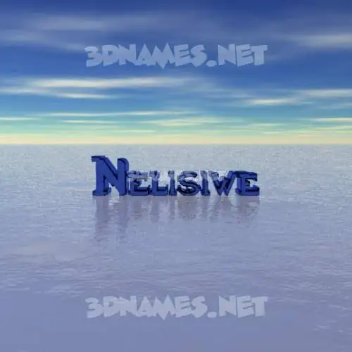 nelisiwe in Horizon style - 3D name wallpaper nelisiwe in Horizon style - 3D name wallpaper