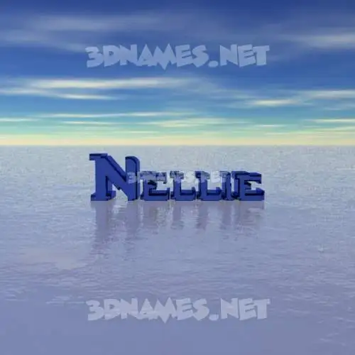 nellie in Horizon style - 3D name wallpaper nellie in Horizon style - 3D name wallpaper