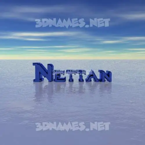 nettan in Horizon style - 3D name wallpaper nettan in Horizon style - 3D name wallpaper