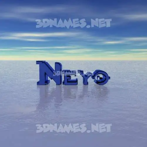 neyo in Horizon style - 3D name wallpaper neyo in Horizon style - 3D name wallpaper