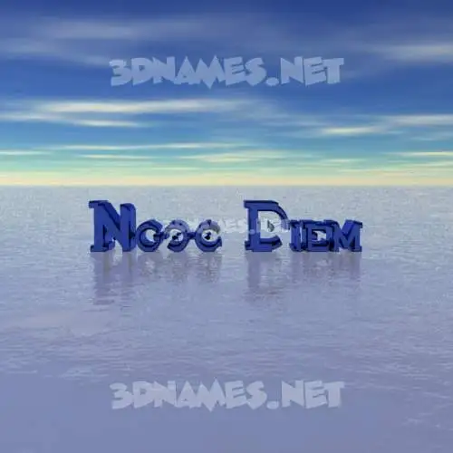 ngoc diem in Horizon style - 3D name wallpaper ngoc diem in Horizon style - 3D name wallpaper