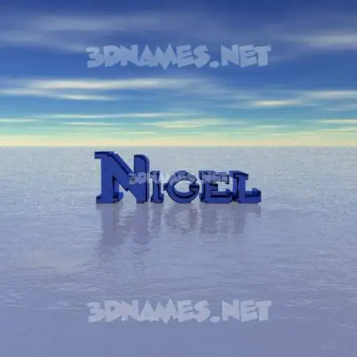 nigel in Horizon style - 3D name wallpaper nigel in Horizon style - 3D name wallpaper