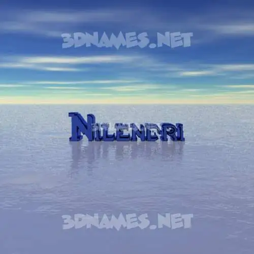 nilendri in Horizon style - 3D name wallpaper nilendri in Horizon style - 3D name wallpaper