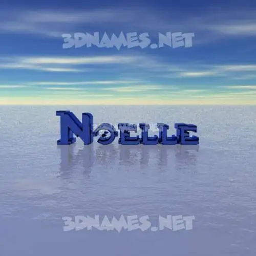 noelle in Horizon style - 3D name wallpaper noelle in Horizon style - 3D name wallpaper