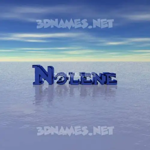 nolene in Horizon style - 3D name wallpaper nolene in Horizon style - 3D name wallpaper