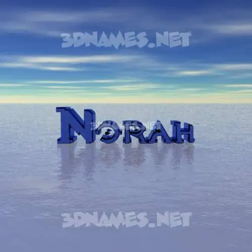 norah in Horizon style - 3D name wallpaper norah in Horizon style - 3D name wallpaper
