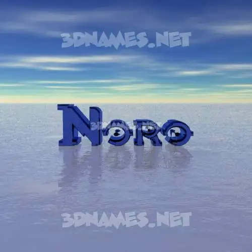 noro in Horizon style - 3D name wallpaper noro in Horizon style - 3D name wallpaper